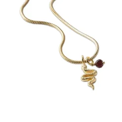 IMAGINE GARNET NECKLACE