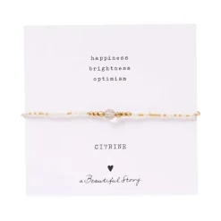 IRIS CARD CITRINE BRACELET