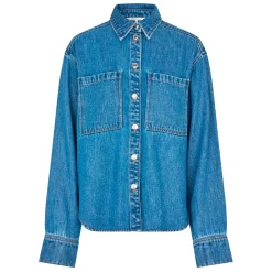 IRVANA DENIM SHIRT | BLUE DENIM