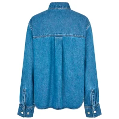 IRVANA DENIM SHIRT | BLUE DENIM