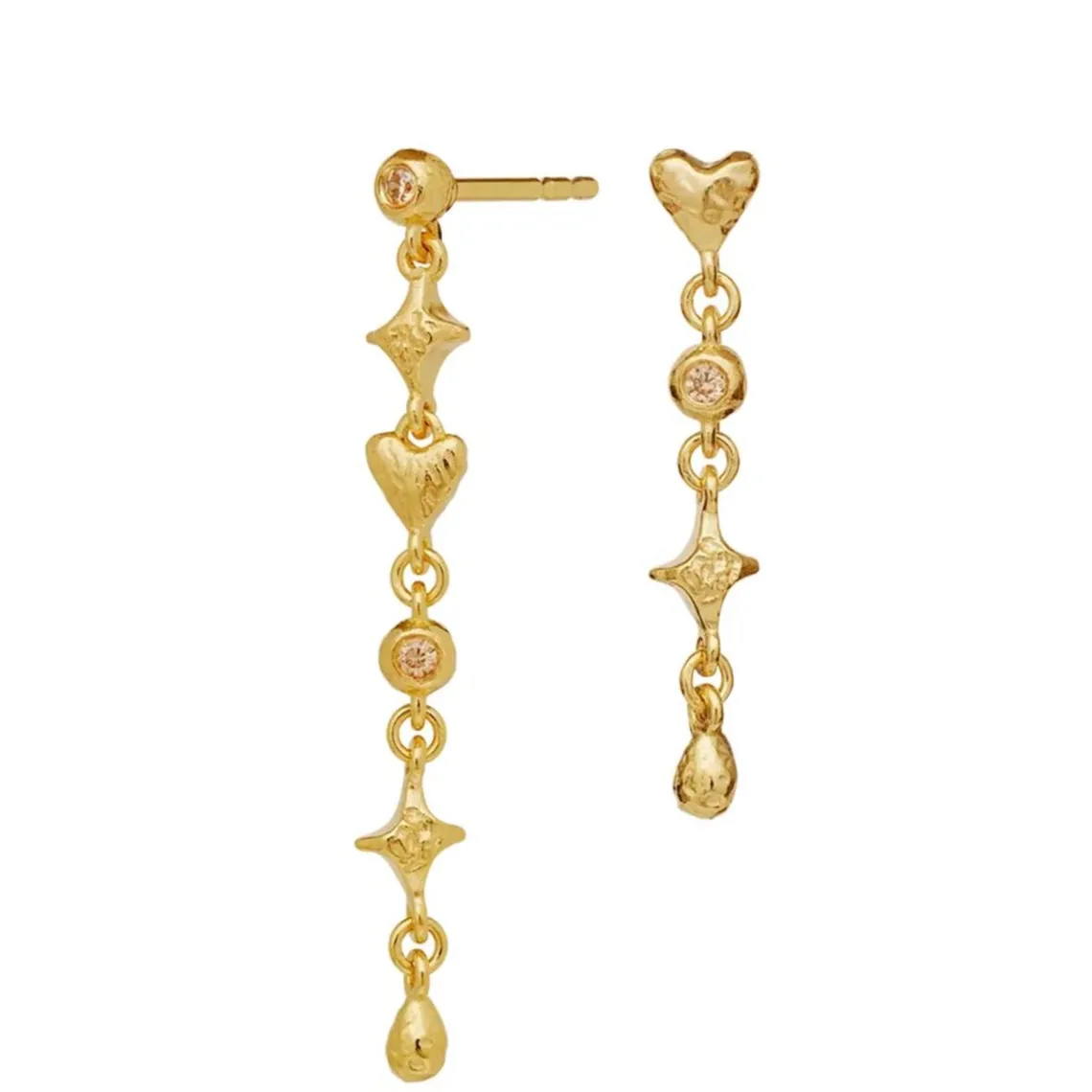 ISIDORA ØRERINGE | FORGYLDT