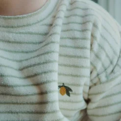 ITTY SWEAT SHIRT | TEA STRIPE