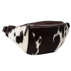 JIA BUMBAG | BROWN/WHITE