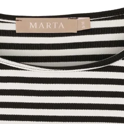 JOSIANE LS T-SHIRT | BLACK/GREGGIO