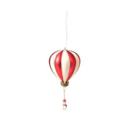 JULEPYNT - BALLON M/MOTIV I GLAS 8 CM | SNEMAND