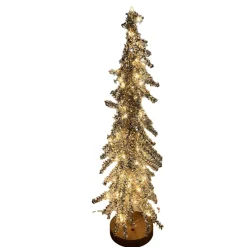 JULETRÆ M/80LED H50CM | CHAMPAGNE