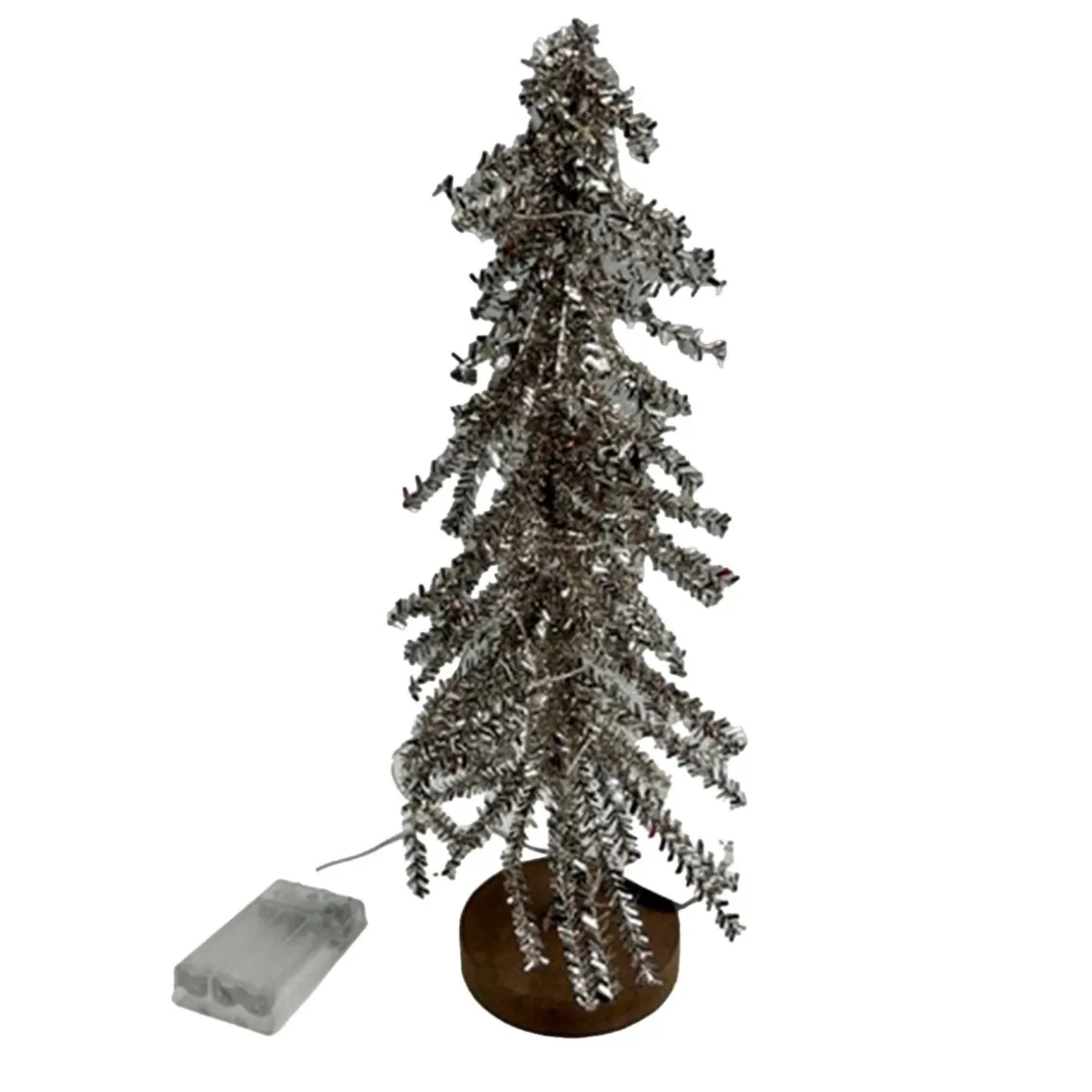 JULETRÆ M/50LED H40CM | CHAMPAGNE