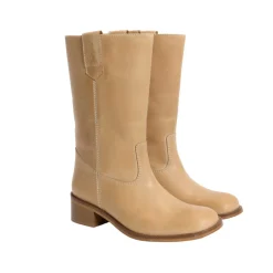 JULIA ESCOVADO STØVLER | LIGHT TAN