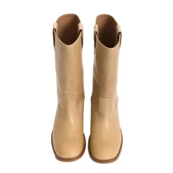 JULIA ESCOVADO STØVLER | LIGHT TAN