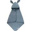 KANGAROO HOODIE TOWEL BABY | PETROL