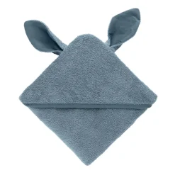 KANGAROO HOODIE TOWEL BABY | PETROL