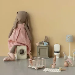 KANIN STR. 4 - BRUN - KJOLE OG SKO