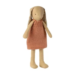 KANIN STR. 2 - CREMEGUL - STRIKKET KJOLE