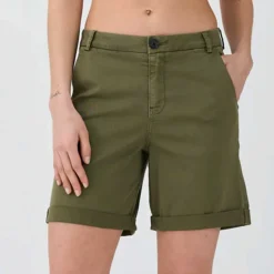 KARMEY CHINO SHORTS | ARMY