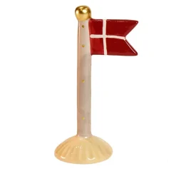 KERAMIK FLAG 14 CM | BEIGE M/PRIK