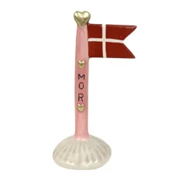KERAMIK FLAG MOR 14 CM | BEIGE FOD
