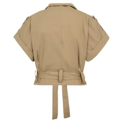 KESHA CARGO VEST | SAND