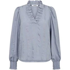 KESI V-BLOUSE | PALE BLUE