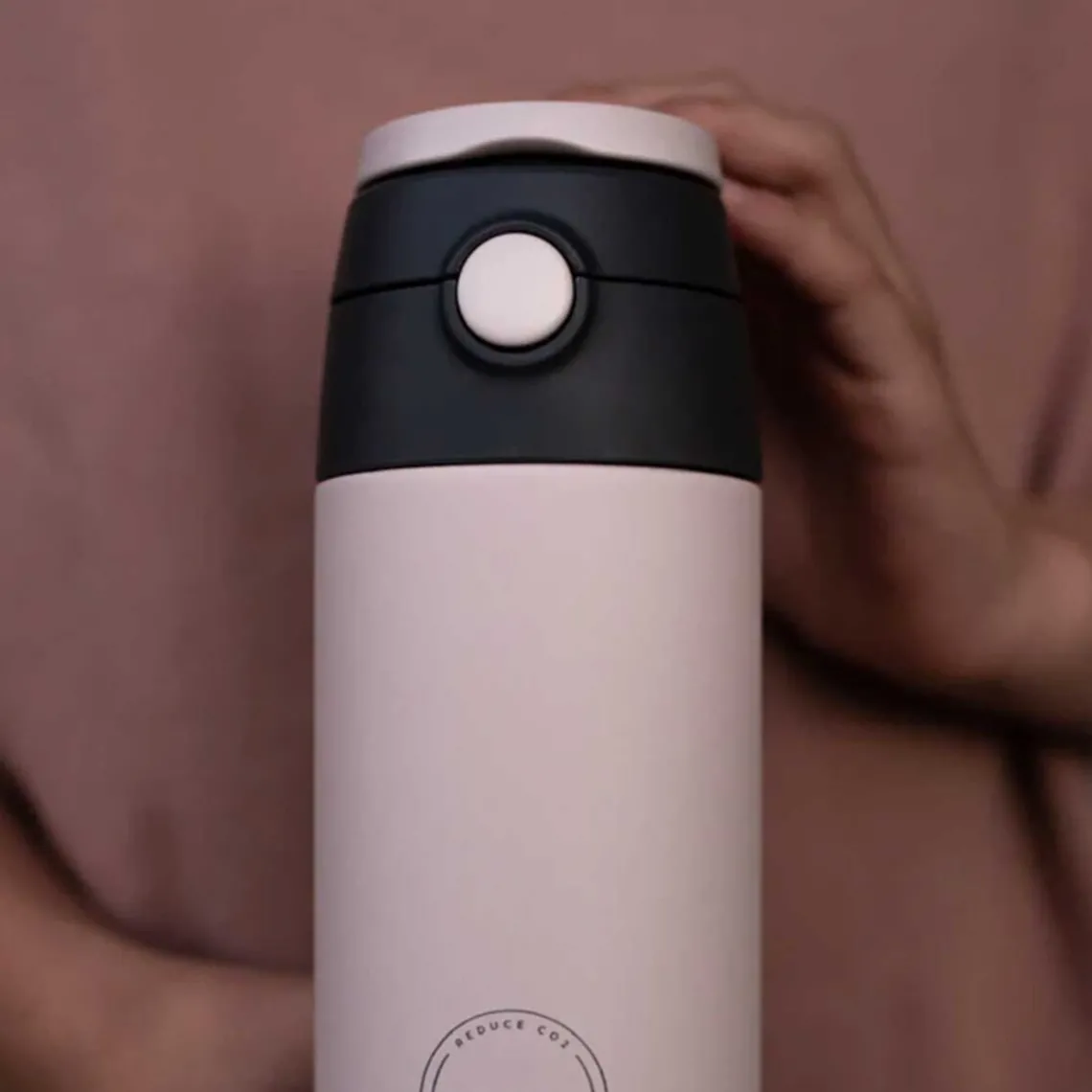 KIDS STRAW BOTTLE | SOFT ROSE