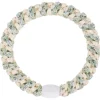 KKNEKKI HÅRELASTIK | IVORY/DUST LIND GREEN GLITTER