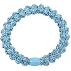 KKNEKKI HÅRELASTIK | LACE SEA BLUE GLITTER