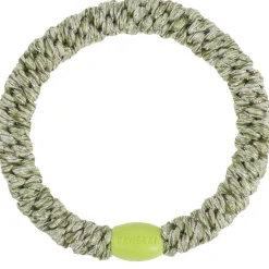 KKNEKKI HÅRELASTIK | SPARKLING GREEN GLITTER