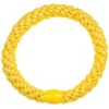 KKNEKKI HÅRELASTIK | YELLOW GLITTER