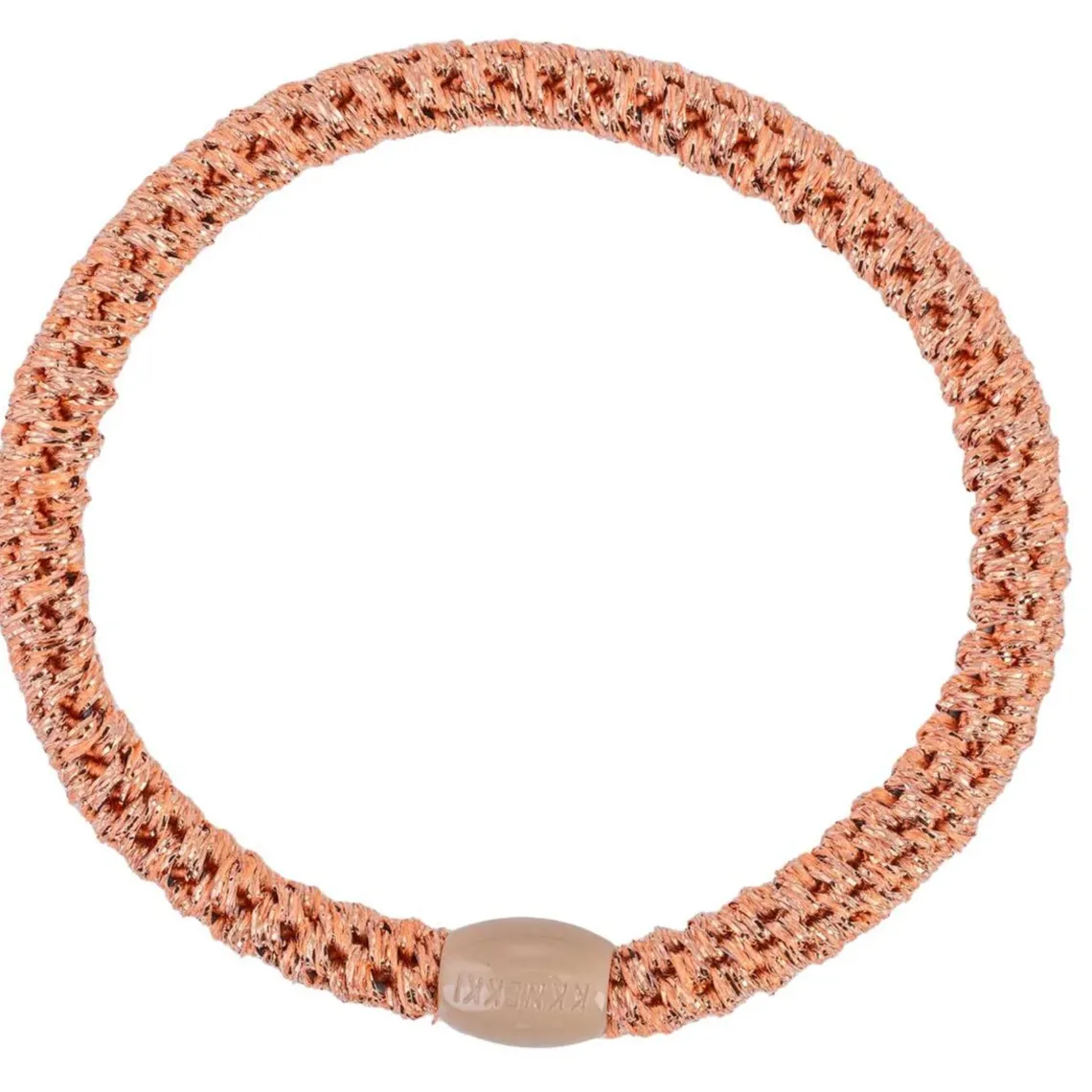 KKNEKKI SLIM ELASTIK | ROSEGOLD GLITTER