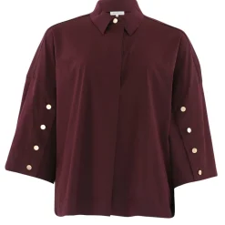 KLARA SHIRT | BORDAUX