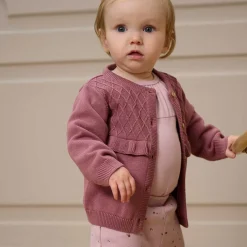 KNIT CARDIGAN | WISTFUL MAUVE