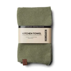 KNITTED KITCHEN TOWEL | OAK