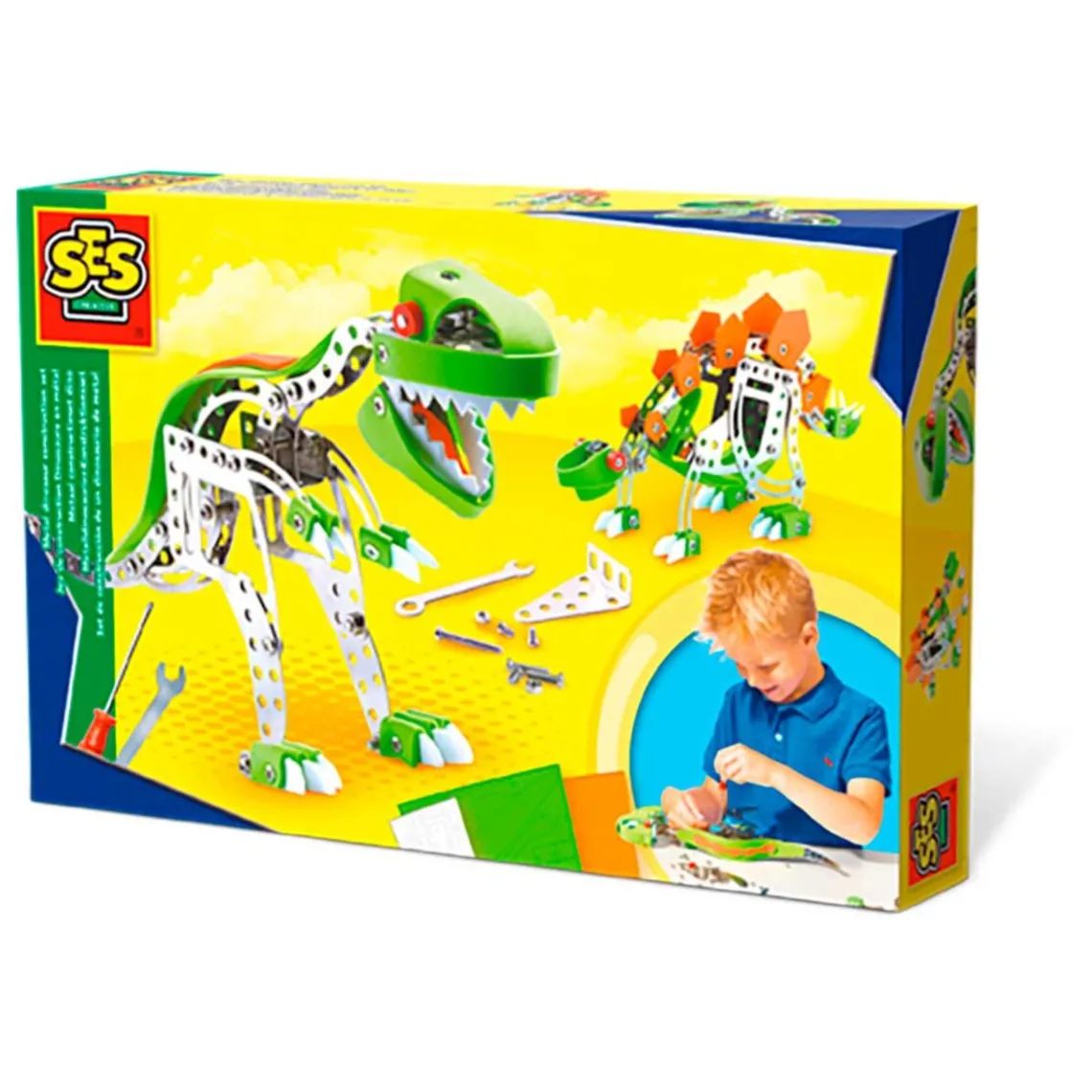 KONSTRUKTIONSSÆT METAL - DINO