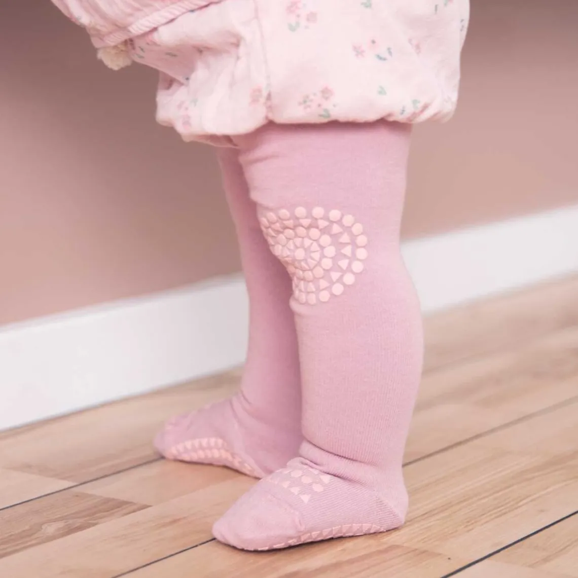 KRAVLE STRØMPEBUKSER | DUSTY ROSE