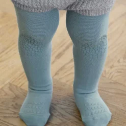 KRAVLE STRØMPEBUKSER | DUSTY BLUE