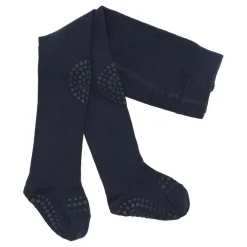 KRAVLE STRØMPEBUKSER I ØKOLOGISK BOMULD | NAVY BLUE