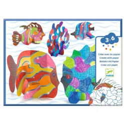 KREATIV M/PAPIR - 3 STORE FISK