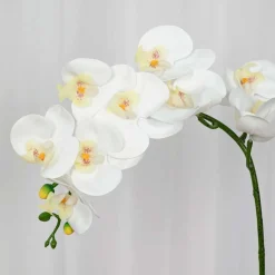KUNSTIGE BLOMNSTER - ORCHID HVID 95 CM