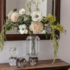 KUNSTIGE BLOMSTER - POPPY HVID 70 CM