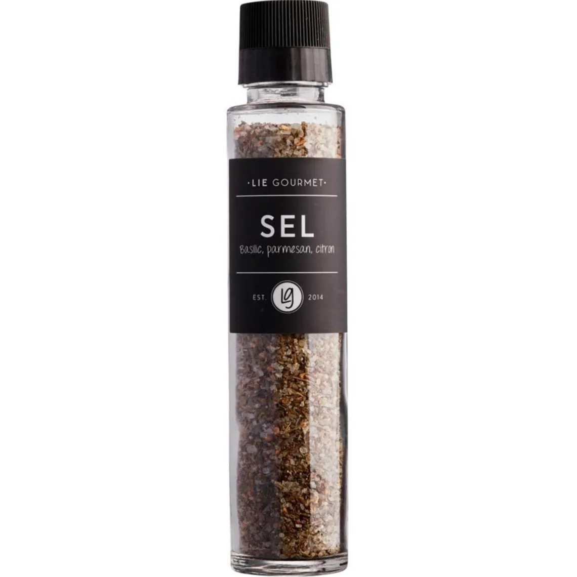 KVÆRN M/SALT, BASILIKUM, PARMESAN & CITRON 280 G