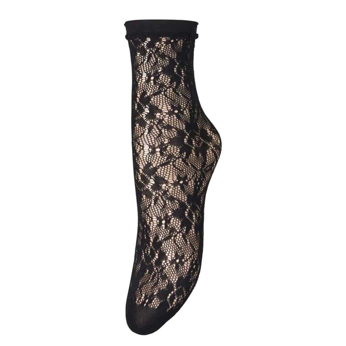 LACIA LACE SOCK | BLACK