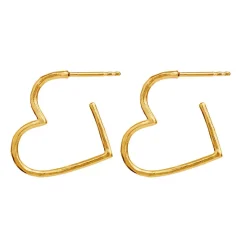 LAIA MIDI ØRERINGE | FORGYLDT