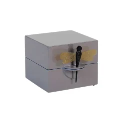 LAKSKRIN M/GULDSMED SMALL 12X12X10CM | SLATE