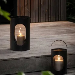 LANTERNE STOR 22X35 CM | BLACK