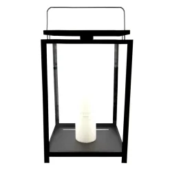 LANTERNE TIL BLOKLYS 47 CM | SORT