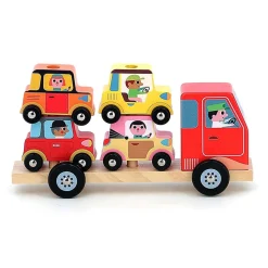 LASTBIL M/ANHÆNGER & STABLEBIL