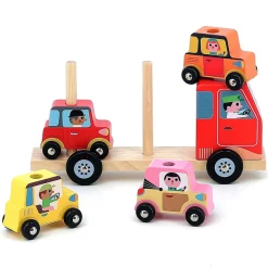 LASTBIL M/ANHÆNGER & STABLEBIL