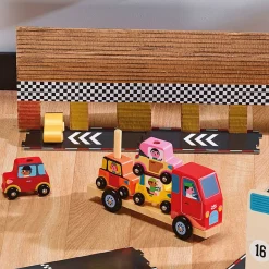 LASTBIL M/ANHÆNGER & STABLEBIL