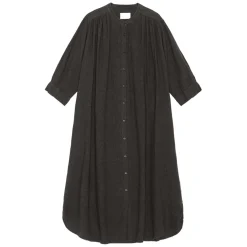 LAURELLA SHIRTDRESS LINEN | MOONLESS NIGHT