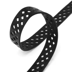 LÆDERBÆLTE M/DETALJER | SORT