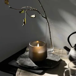 LED LYS - DUFTLYS I GLAS | SMOKE/HARMONY